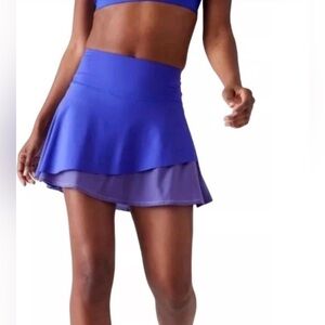 Athleta Flirty Mesh Skort